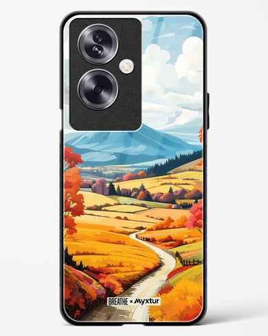 Scenic Alps in Soft Hues [BREATHE] Glass Case Phone Cover (Oppo)