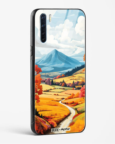 Scenic Alps in Soft Hues [BREATHE] Glass Case Phone Cover (Oppo)