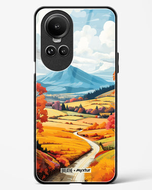Scenic Alps in Soft Hues [BREATHE] Glass Case Phone Cover-(Oppo)