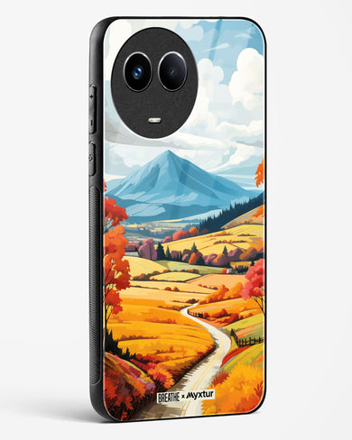 Scenic Alps in Soft Hues [BREATHE] Glass Case Phone Cover (Realme)