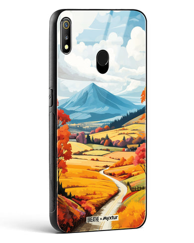 Scenic Alps in Soft Hues [BREATHE] Glass Case Phone Cover (Realme)