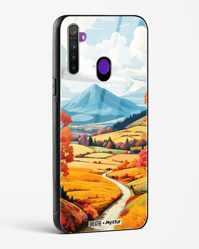 Scenic Alps in Soft Hues [BREATHE] Glass Case Phone Cover-(Realme)