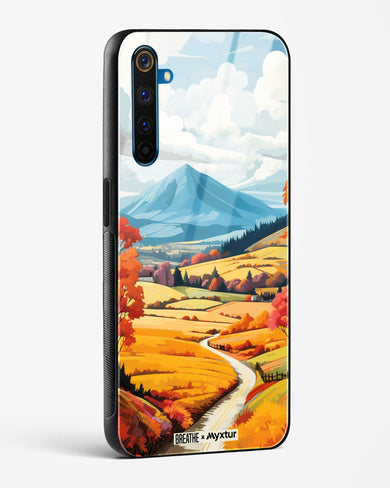 Scenic Alps in Soft Hues [BREATHE] Glass Case Phone Cover (Realme)