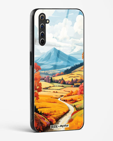 Scenic Alps in Soft Hues [BREATHE] Glass Case Phone Cover-(Realme)