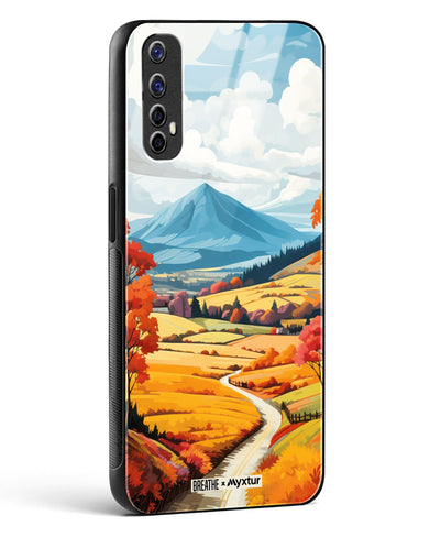 Scenic Alps in Soft Hues [BREATHE] Glass Case Phone Cover (Realme)