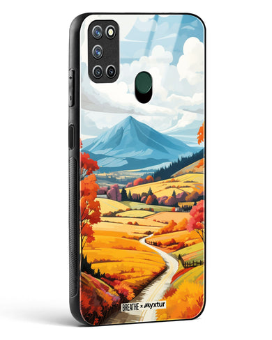 Scenic Alps in Soft Hues [BREATHE] Glass Case Phone Cover-(Realme)