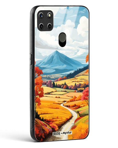 Scenic Alps in Soft Hues [BREATHE] Glass Case Phone Cover-(Realme)