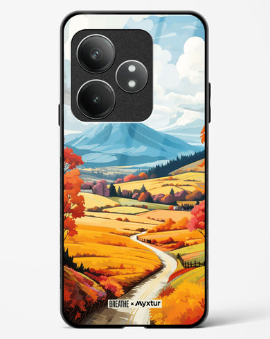 Scenic Alps in Soft Hues [BREATHE] Glass Case Phone Cover (Realme)