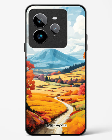 Scenic Alps in Soft Hues [BREATHE] Glass Case Phone Cover (Realme)