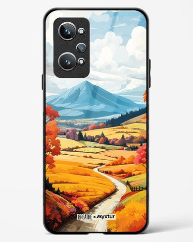 Scenic Alps in Soft Hues [BREATHE] Glass Case Phone Cover (Realme)