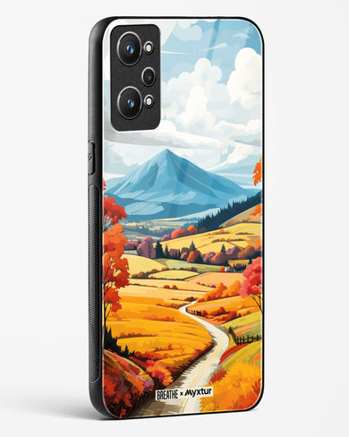 Scenic Alps in Soft Hues [BREATHE] Glass Case Phone Cover (Realme)