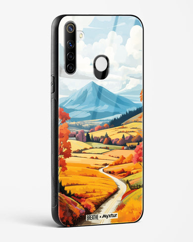 Scenic Alps in Soft Hues [BREATHE] Glass Case Phone Cover (Realme)
