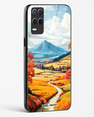 Scenic Alps in Soft Hues [BREATHE] Glass Case Phone Cover (Realme)