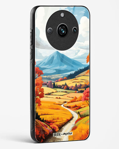 Scenic Alps in Soft Hues [BREATHE] Glass Case Phone Cover (Realme)