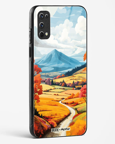 Scenic Alps in Soft Hues [BREATHE] Glass Case Phone Cover (Realme)