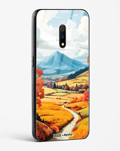 Scenic Alps in Soft Hues [BREATHE] Glass Case Phone Cover-(Realme)