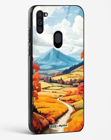 Scenic Alps in Soft Hues [BREATHE] Glass Case Phone Cover (Samsung)