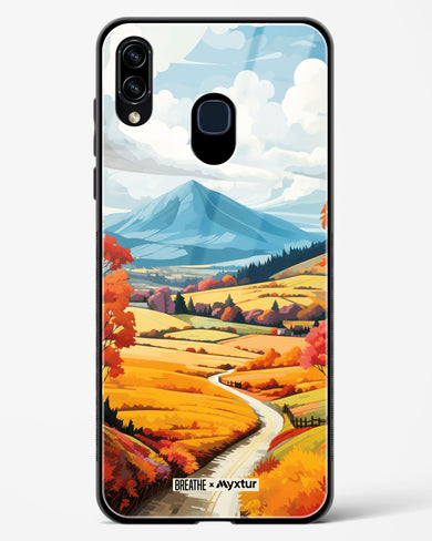 Scenic Alps in Soft Hues [BREATHE] Glass Case Phone Cover (Samsung)