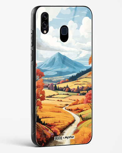 Scenic Alps in Soft Hues [BREATHE] Glass Case Phone Cover (Samsung)