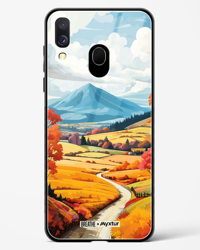 Scenic Alps in Soft Hues [BREATHE] Glass Case Phone Cover-(Samsung)