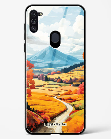 Scenic Alps in Soft Hues [BREATHE] Glass Case Phone Cover-(Samsung)