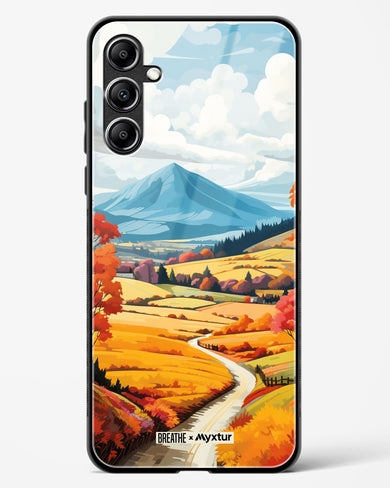 Scenic Alps in Soft Hues [BREATHE] Glass Case Phone Cover-(Samsung)