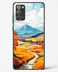 Scenic Alps in Soft Hues [BREATHE] Glass Case Phone Cover (Samsung)