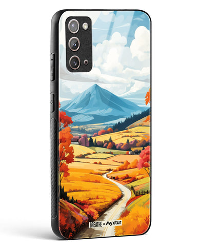 Scenic Alps in Soft Hues [BREATHE] Glass Case Phone Cover (Samsung)
