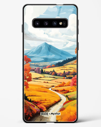 Scenic Alps in Soft Hues [BREATHE] Glass Case Phone Cover (Samsung)