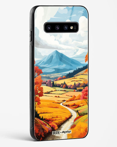 Scenic Alps in Soft Hues [BREATHE] Glass Case Phone Cover (Samsung)