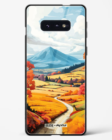 Scenic Alps in Soft Hues [BREATHE] Glass Case Phone Cover-(Samsung)