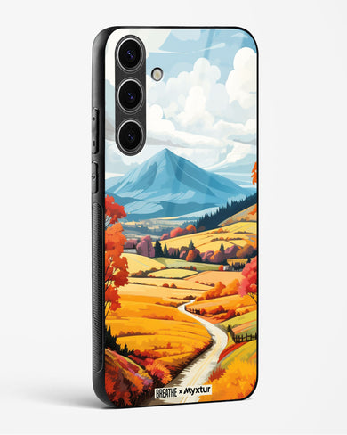 Scenic Alps in Soft Hues [BREATHE] Glass Case Phone Cover-(Samsung)