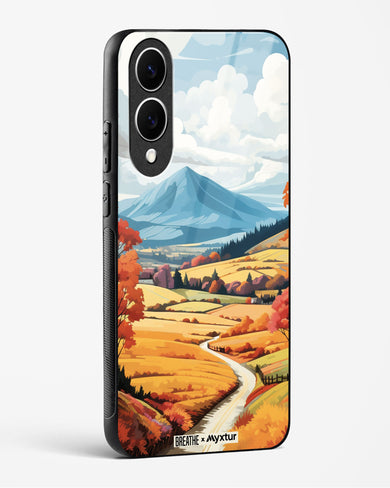 Scenic Alps in Soft Hues [BREATHE] Glass Case Phone Cover (Samsung)