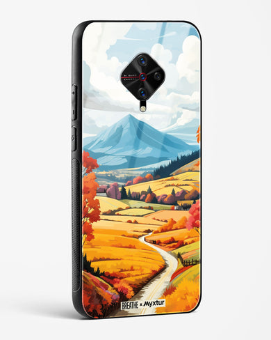 Scenic Alps in Soft Hues [BREATHE] Glass Case Phone Cover (Vivo)