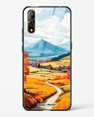 Scenic Alps in Soft Hues [BREATHE] Glass Case Phone Cover (Vivo)
