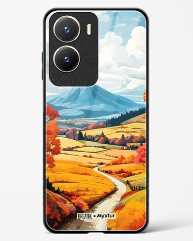 Scenic Alps in Soft Hues [BREATHE] Glass Case Phone Cover (Vivo)