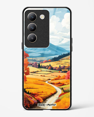 Scenic Alps in Soft Hues [BREATHE] Glass Case Phone Cover (Vivo)