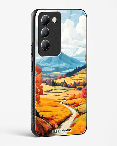 Scenic Alps in Soft Hues [BREATHE] Glass Case Phone Cover (Vivo)