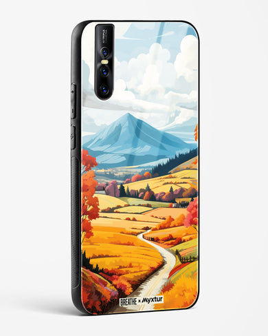 Scenic Alps in Soft Hues [BREATHE] Glass Case Phone Cover (Vivo)