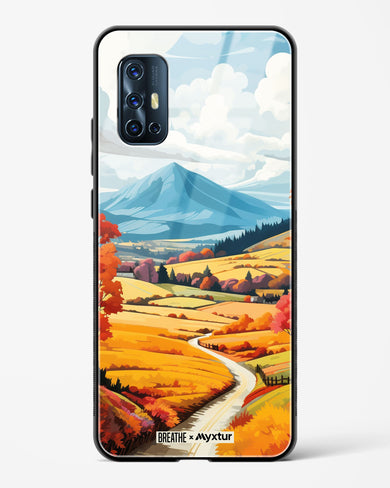 Scenic Alps in Soft Hues [BREATHE] Glass Case Phone Cover (Vivo)