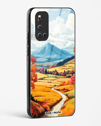 Scenic Alps in Soft Hues [BREATHE] Glass Case Phone Cover (Vivo)