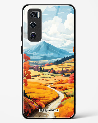 Scenic Alps in Soft Hues [BREATHE] Glass Case Phone Cover-(Vivo)