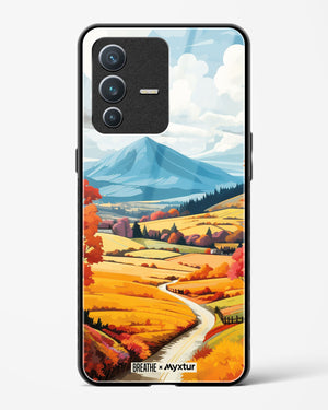 Scenic Alps in Soft Hues [BREATHE] Glass Case Phone Cover (Vivo)