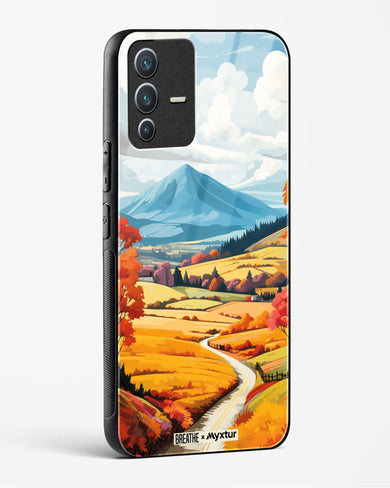 Scenic Alps in Soft Hues [BREATHE] Glass Case Phone Cover-(Vivo)