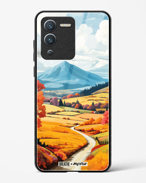 Scenic Alps in Soft Hues [BREATHE] Glass Case Phone Cover-(Vivo)