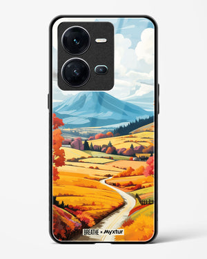 Scenic Alps in Soft Hues [BREATHE] Glass Case Phone Cover (Vivo)