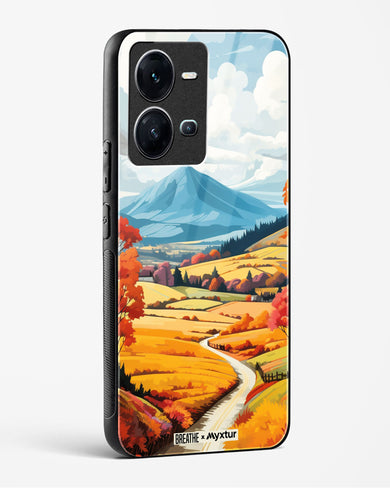 Scenic Alps in Soft Hues [BREATHE] Glass Case Phone Cover-(Vivo)