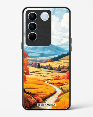 Scenic Alps in Soft Hues [BREATHE] Glass Case Phone Cover-(Vivo)