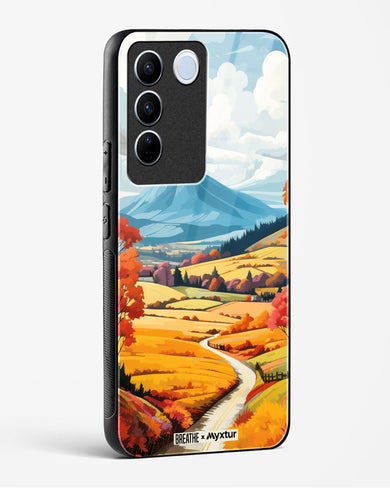 Scenic Alps in Soft Hues [BREATHE] Glass Case Phone Cover (Vivo)