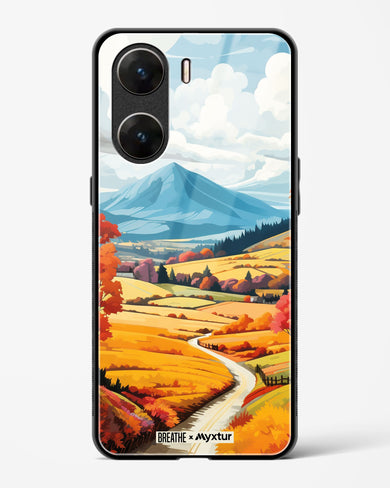 Scenic Alps in Soft Hues [BREATHE] Glass Case Phone Cover-(Vivo)